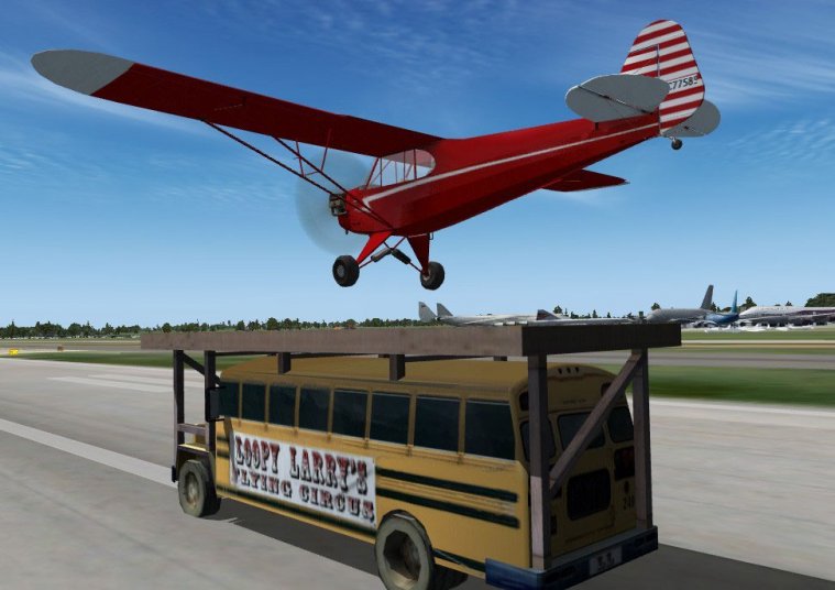 Самолет Flight Simulator X